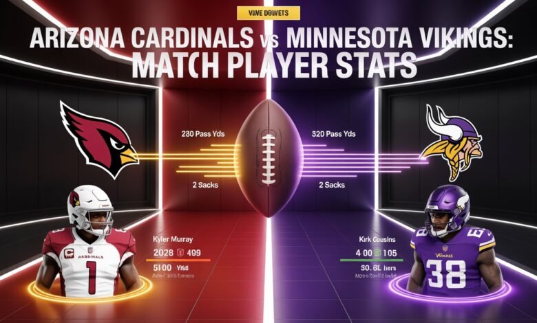 arizona cardinals vs minnesota vikings match player stats arizona cardinals vs minnesota vikings match player stats