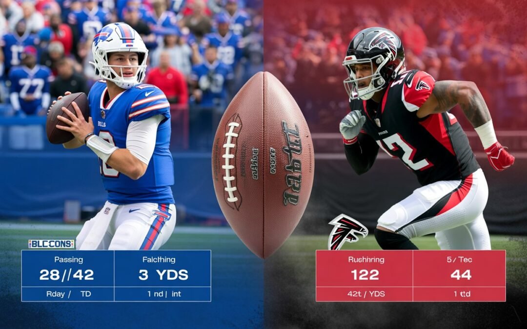 buffalo bills vs atlanta falcons match player stats