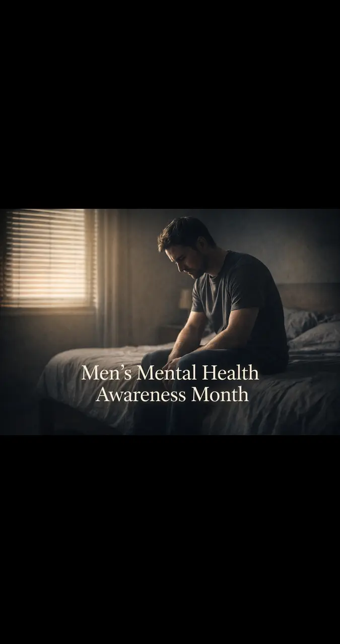 men's mental health awareness month