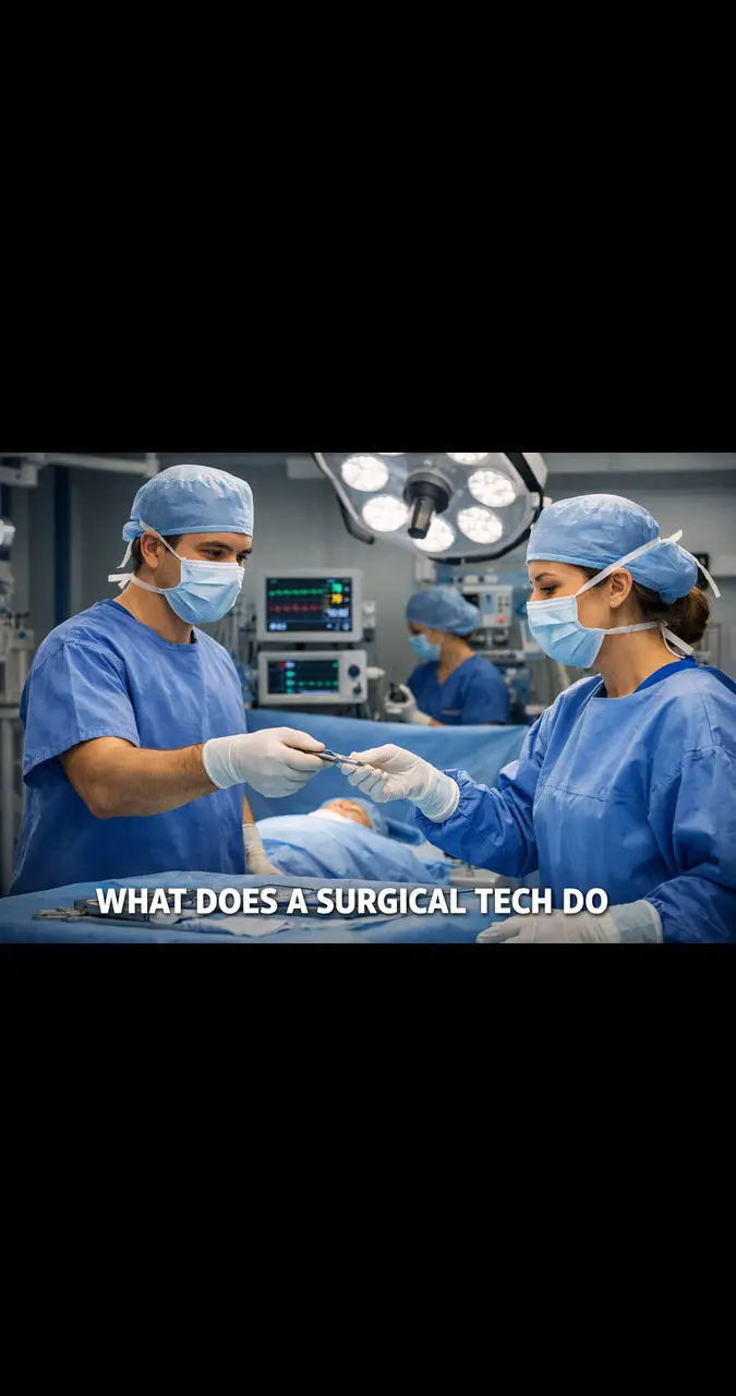 what does a surgical tech do