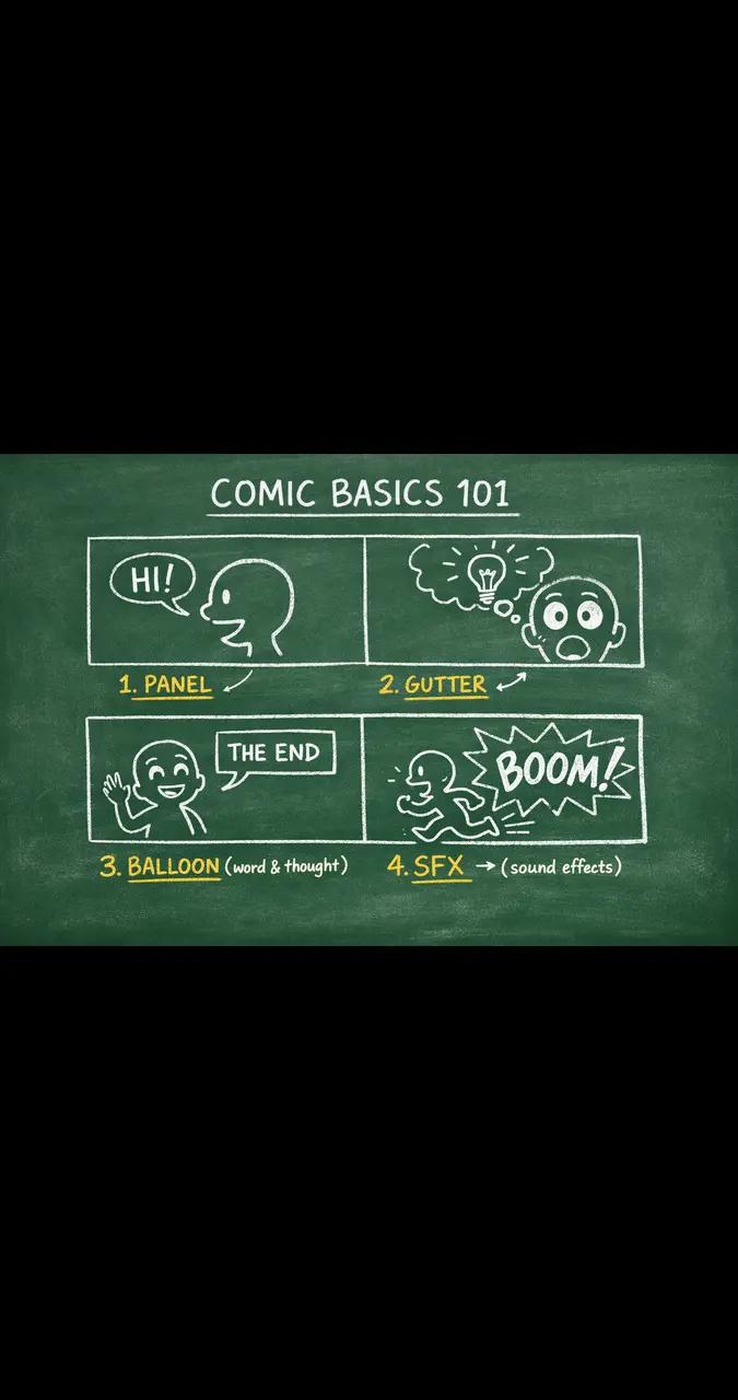 teach me first comic