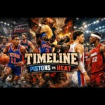 detroit pistons vs miami heat timeline