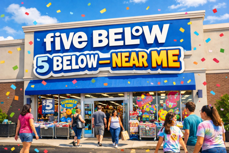 5 below near me