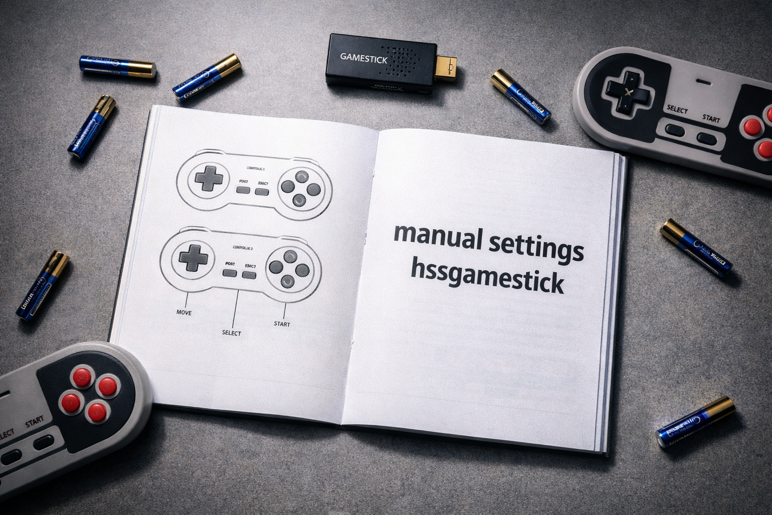 manual settings hssgamestick