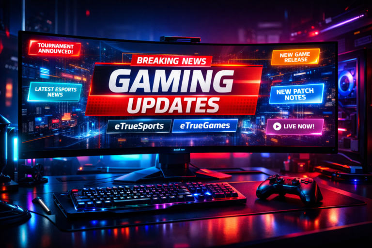 gaming updates from etruesports etruegames