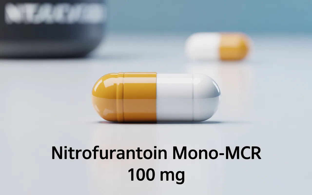 nitrofurantoin mono-mcr 100 mg