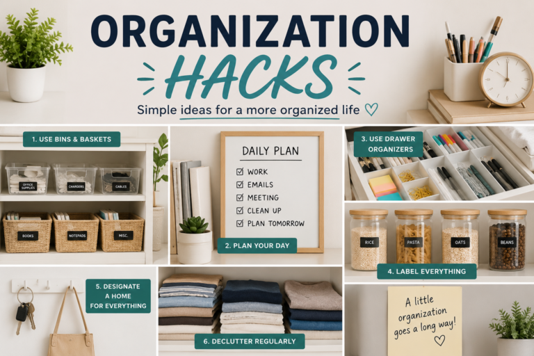organization hacks