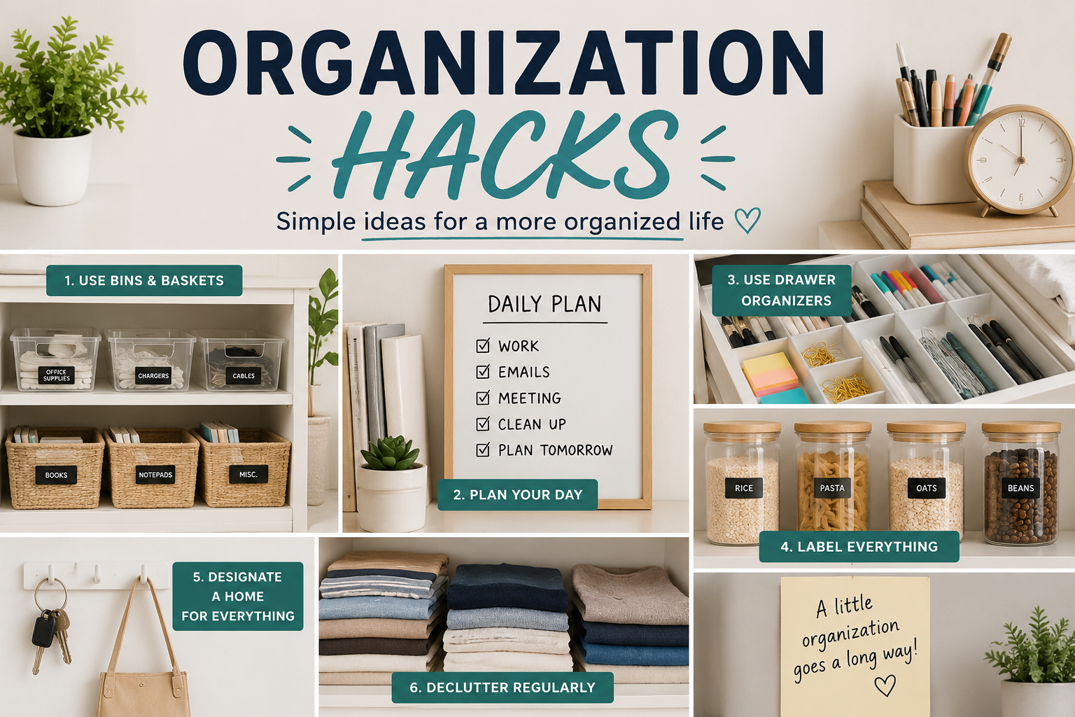 organization hacks