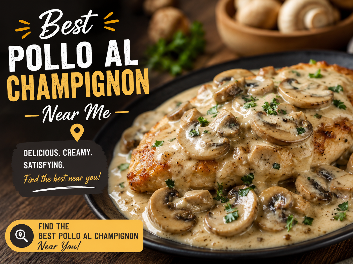 best pollo al champignon near me