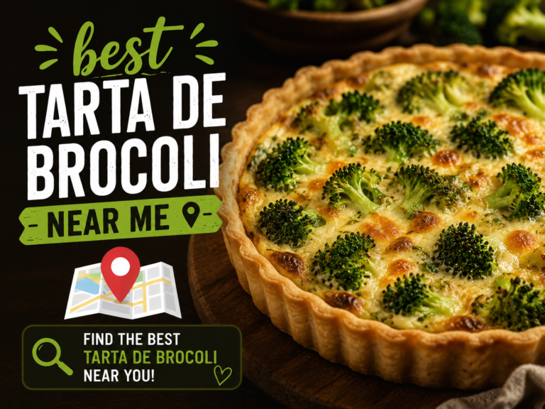 best tarta de brocoli near me