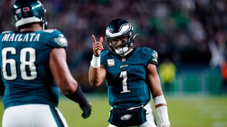 dallas cowboys vs philadelphia eagles match player stats
