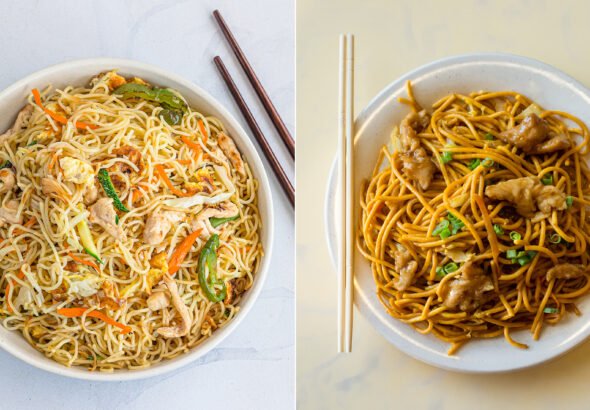 chow mein vs lo mein