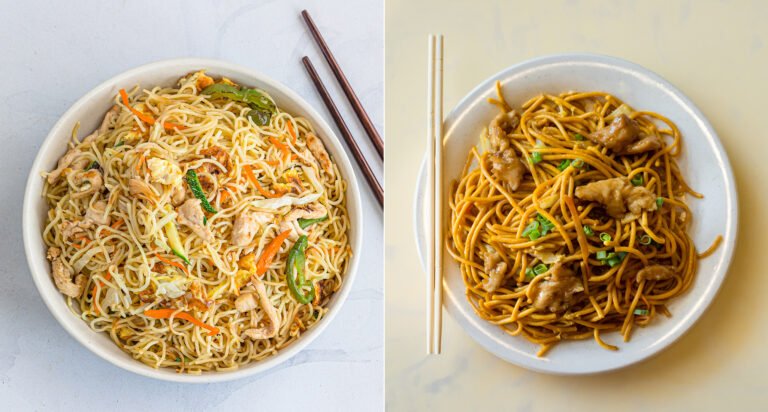 chow mein vs lo mein