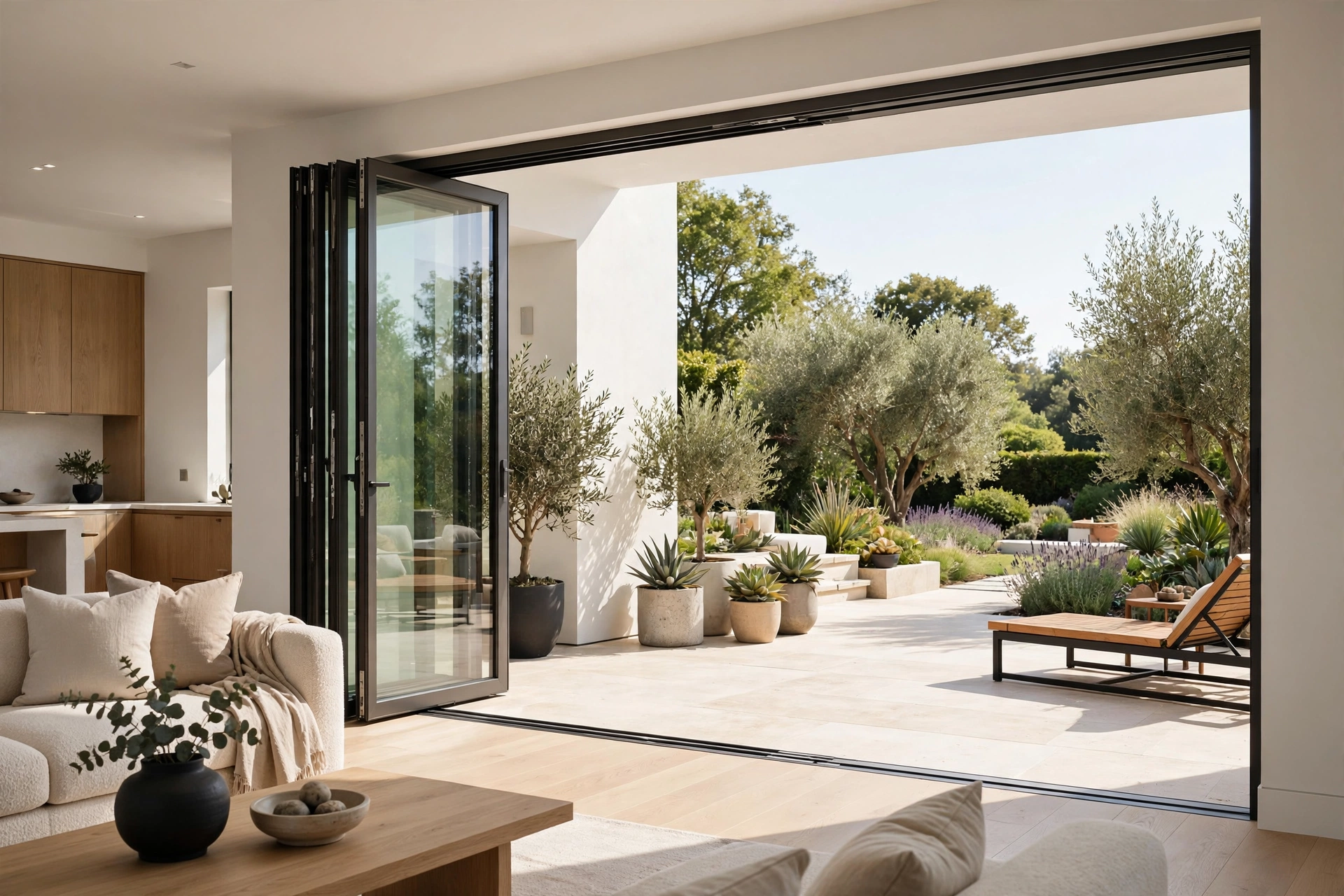 gid aluminum alloy sliding 4 panels patio door asd004